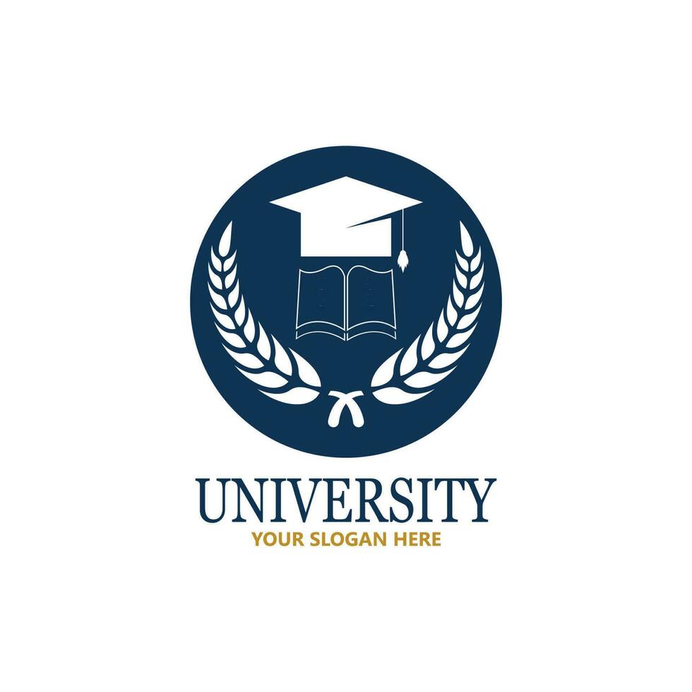 University  Academy  School and Course logo design template vector