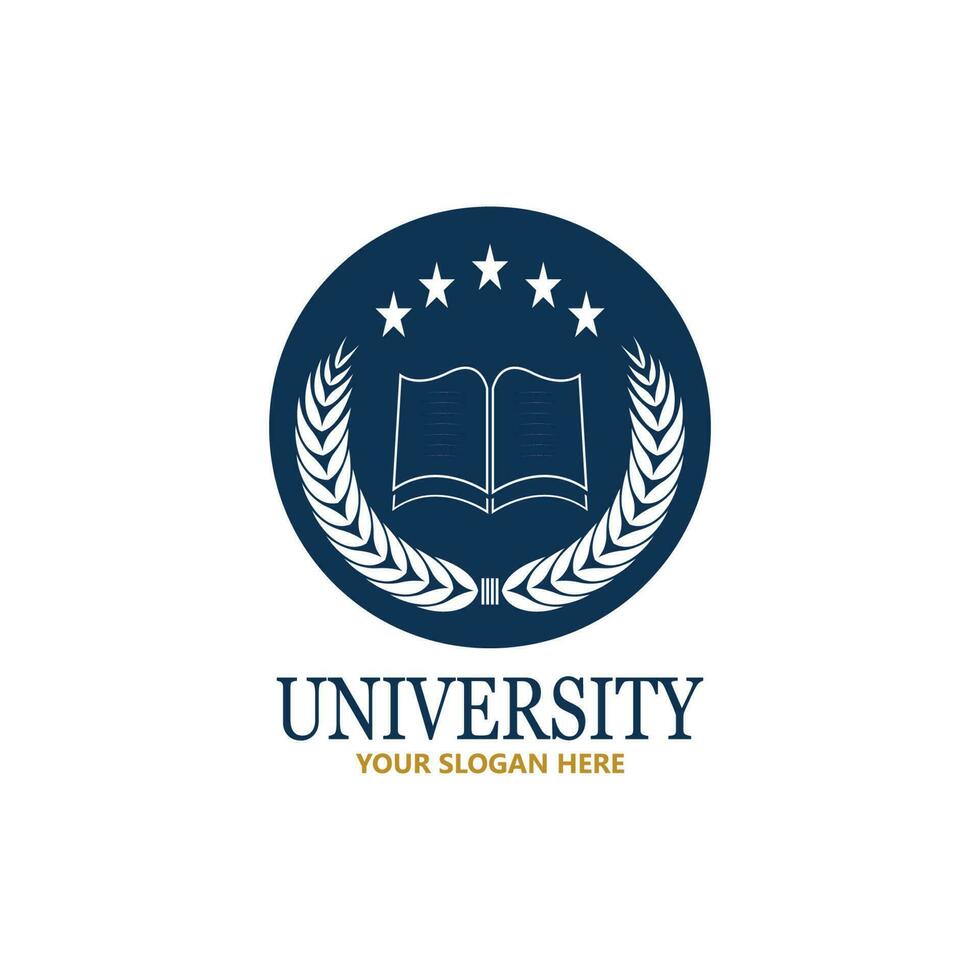 University  Academy  School and Course logo design template vector