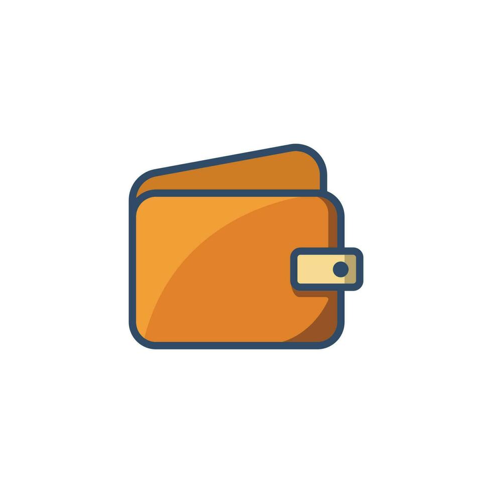 wallet icon design vector