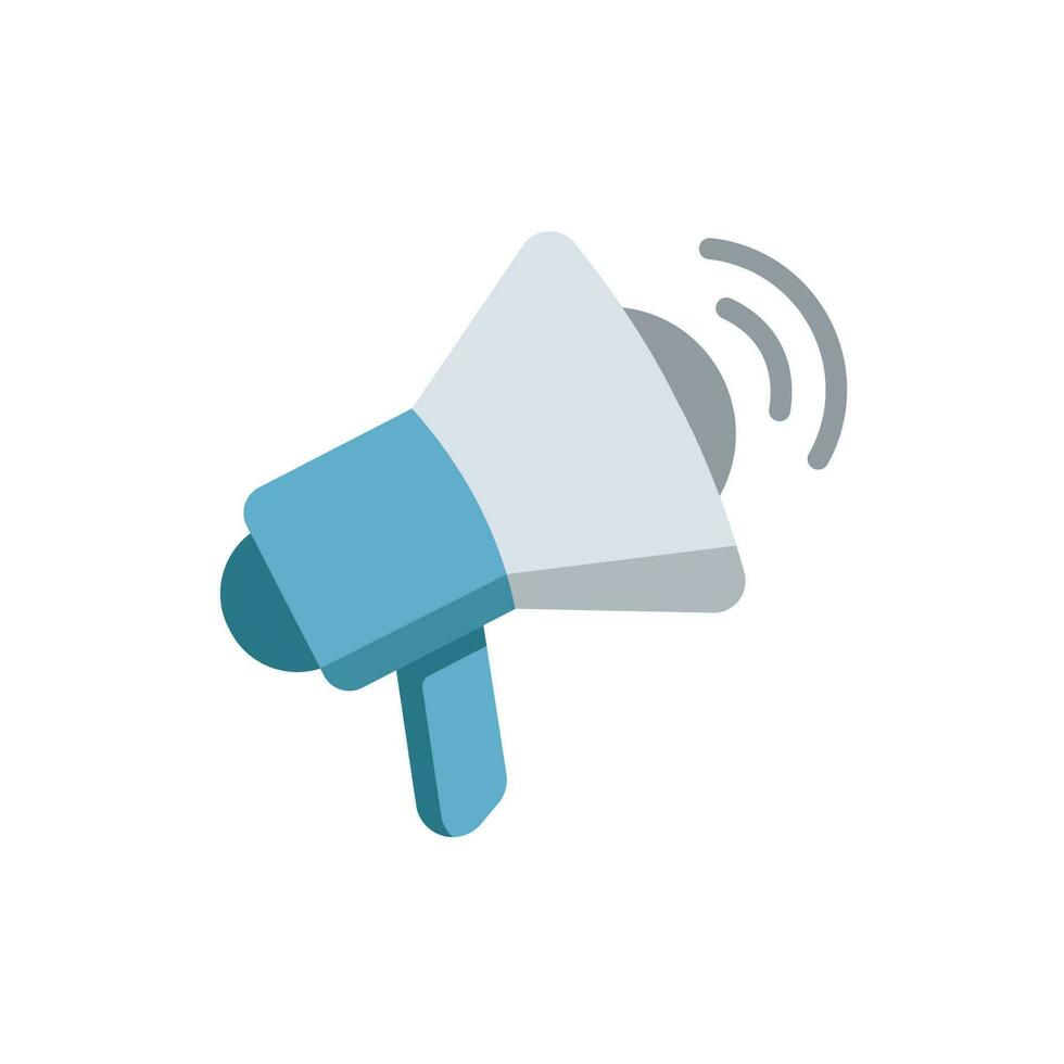 megaphone icon design vector