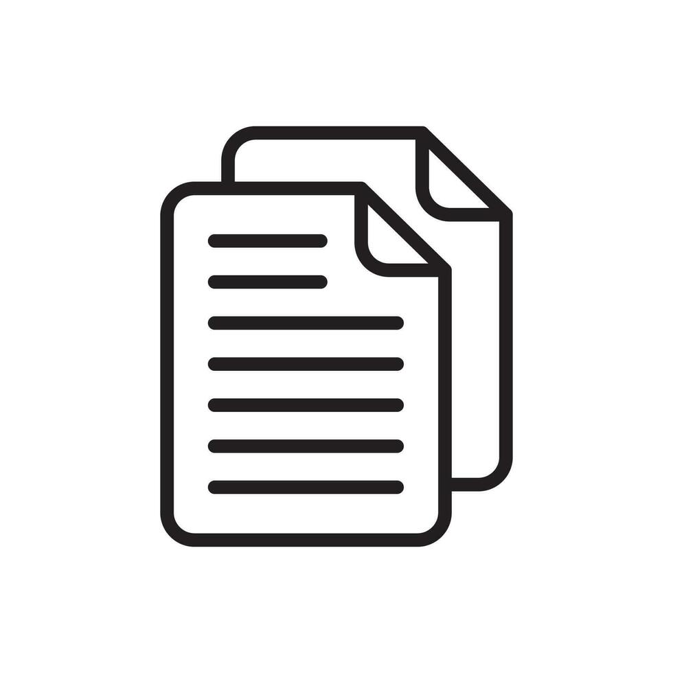 paper icon design vector template