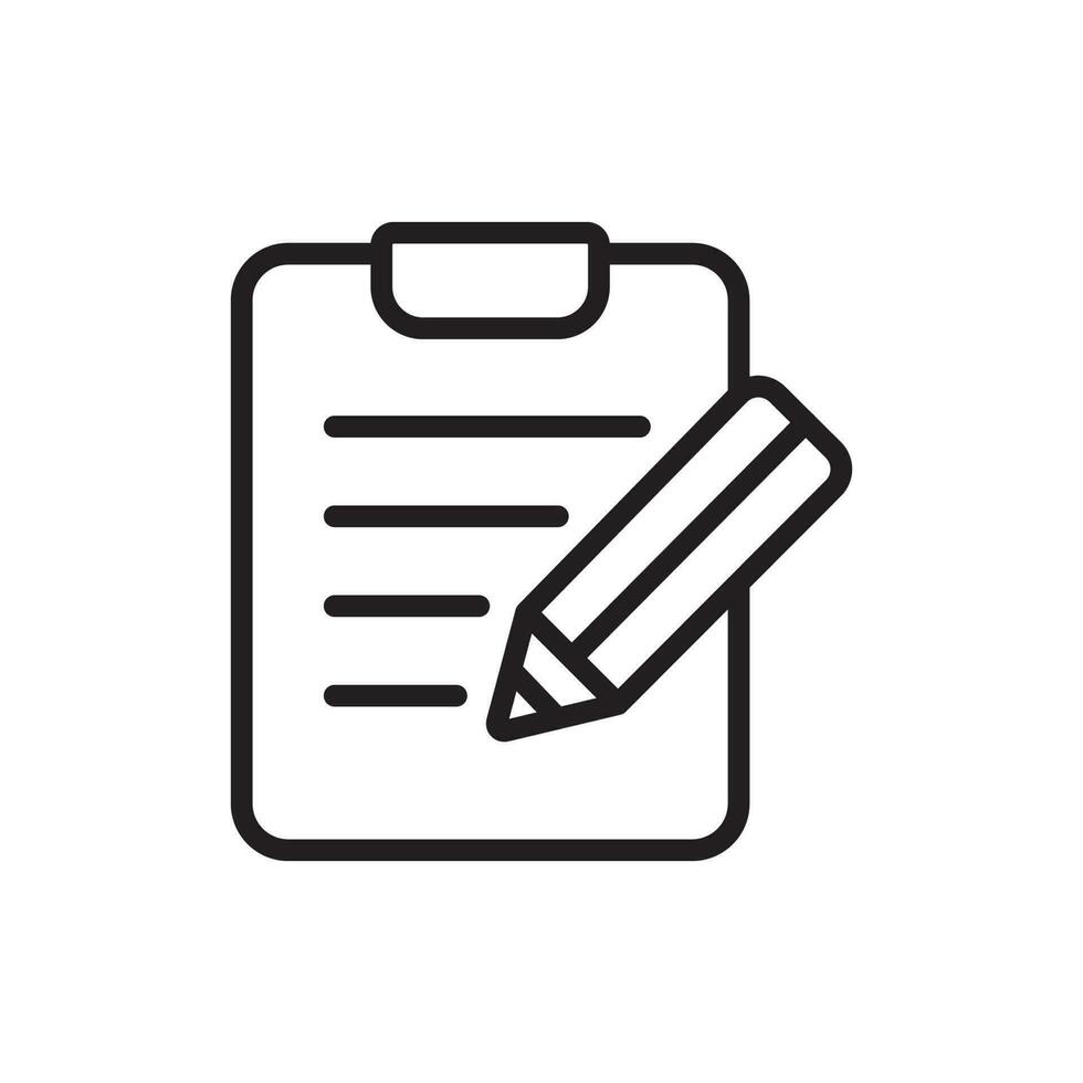 notepad icon design vector template