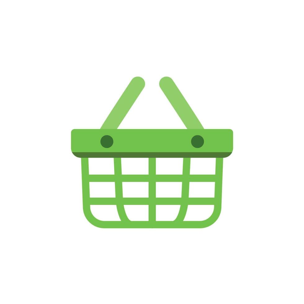 compras cesta icono diseño vector