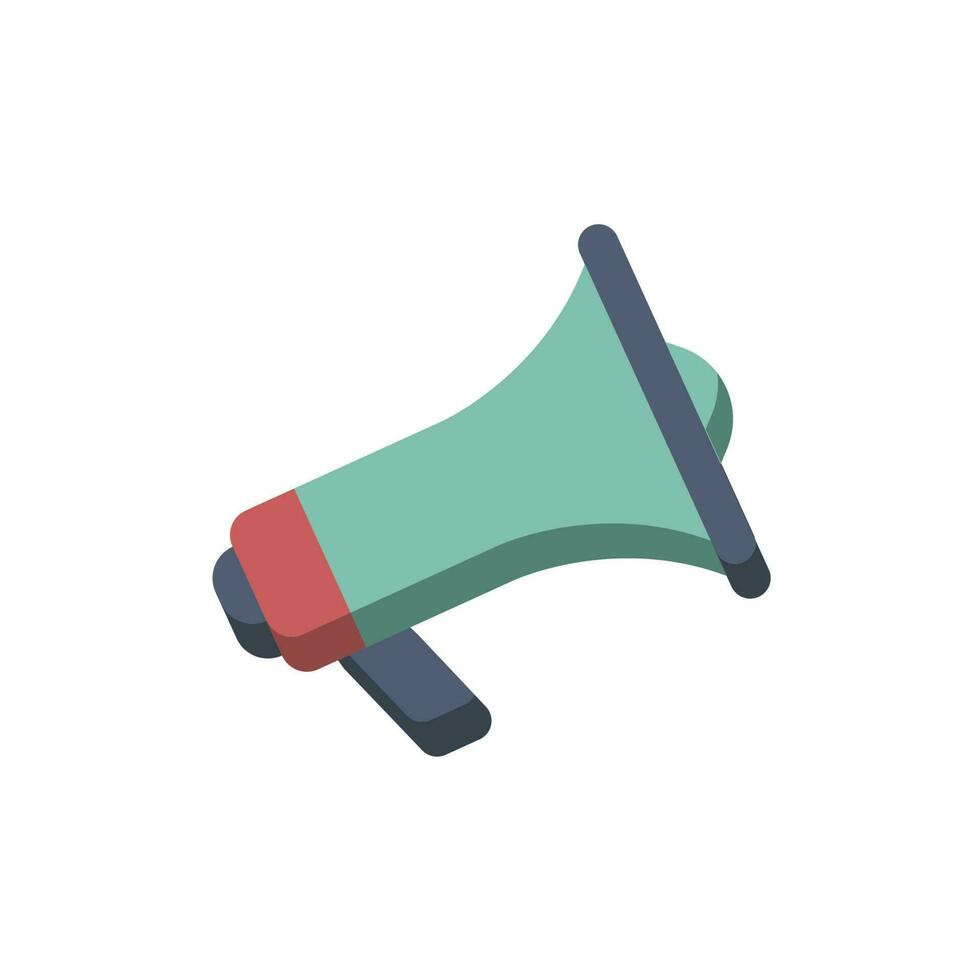 megaphone icon design vector