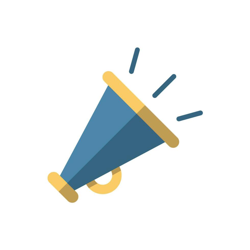 megaphone icon design vector