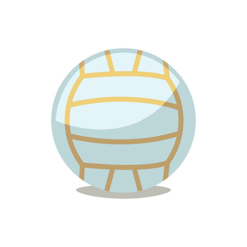 volleyball icon design vector template