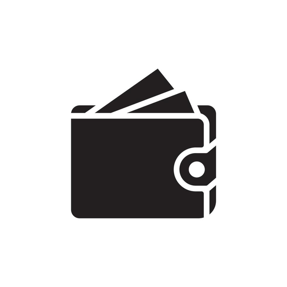 wallet icon design vector