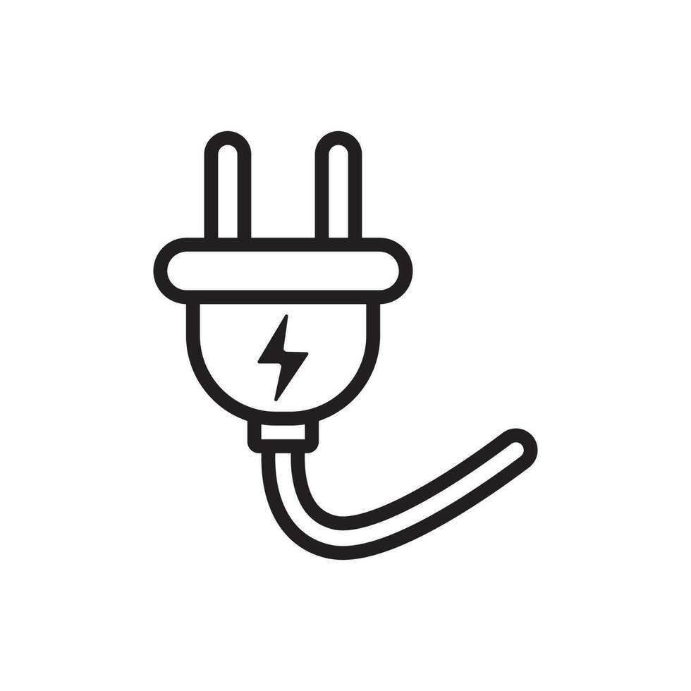 plug icon design vector template