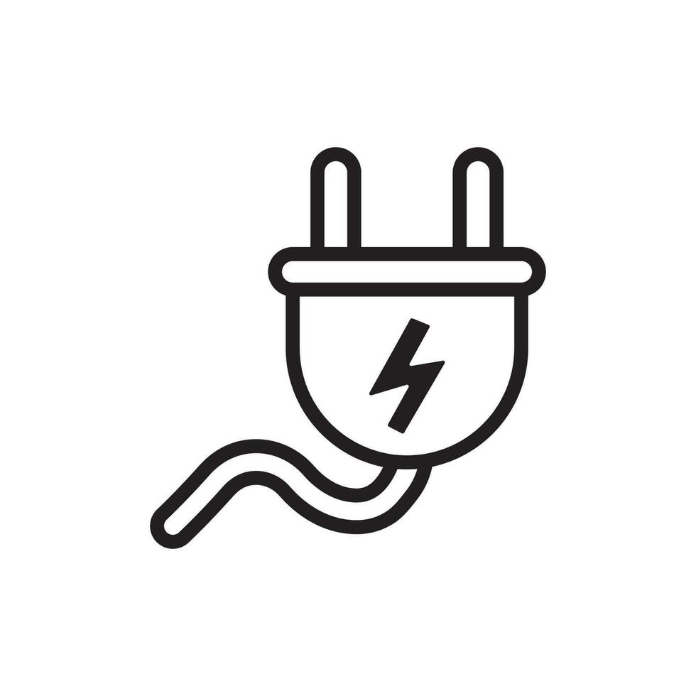 plug icon design vector template