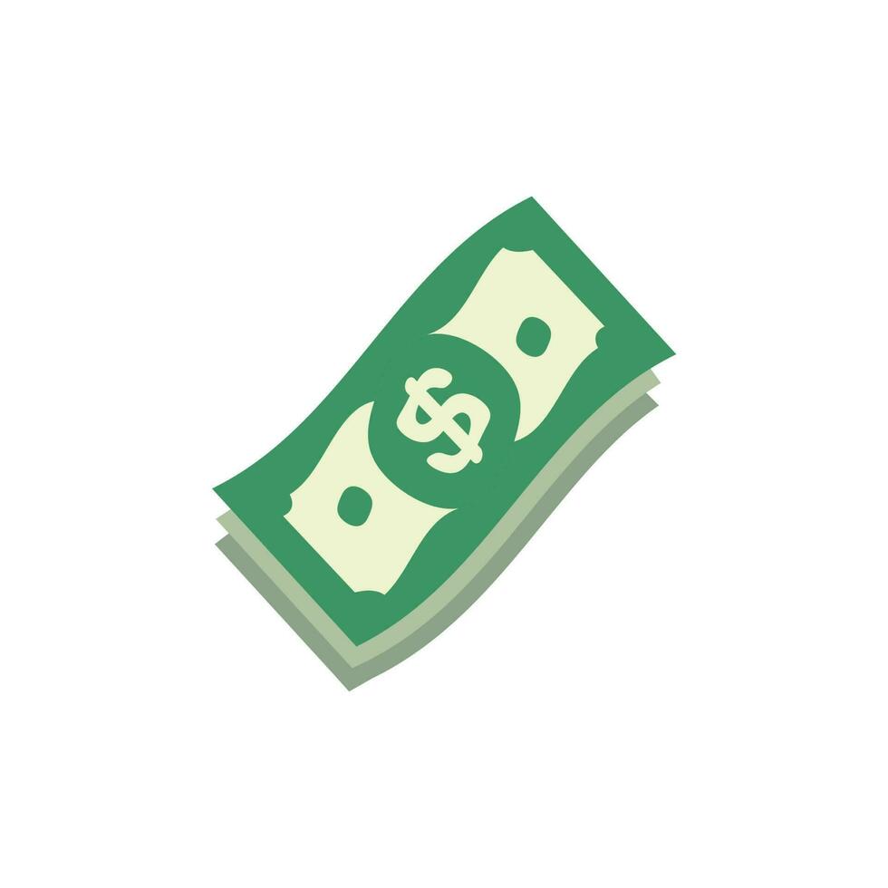 papel dinero icono diseño vector