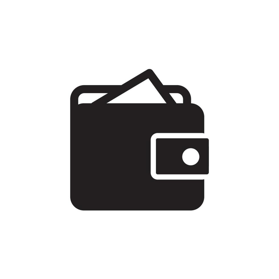 wallet icon design vector