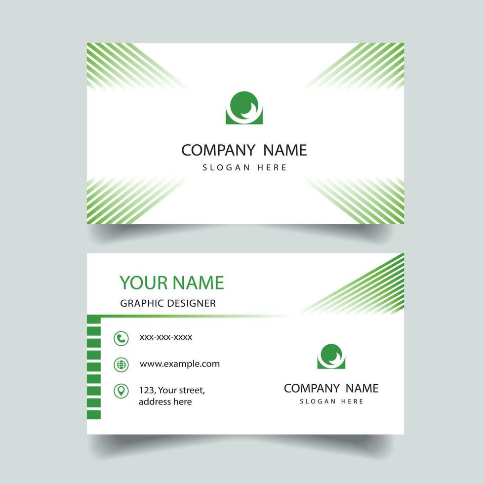 Modern Business Card Template vector