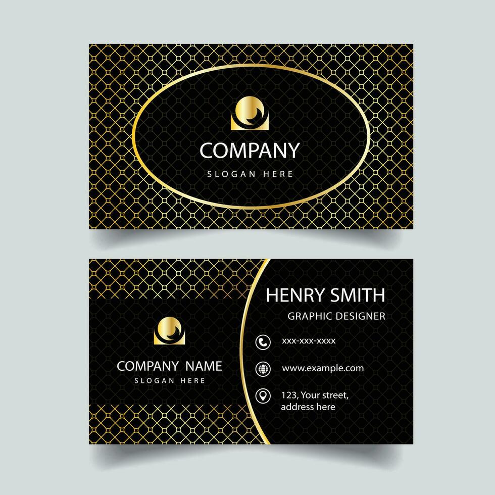 Modern Business Card Template vector