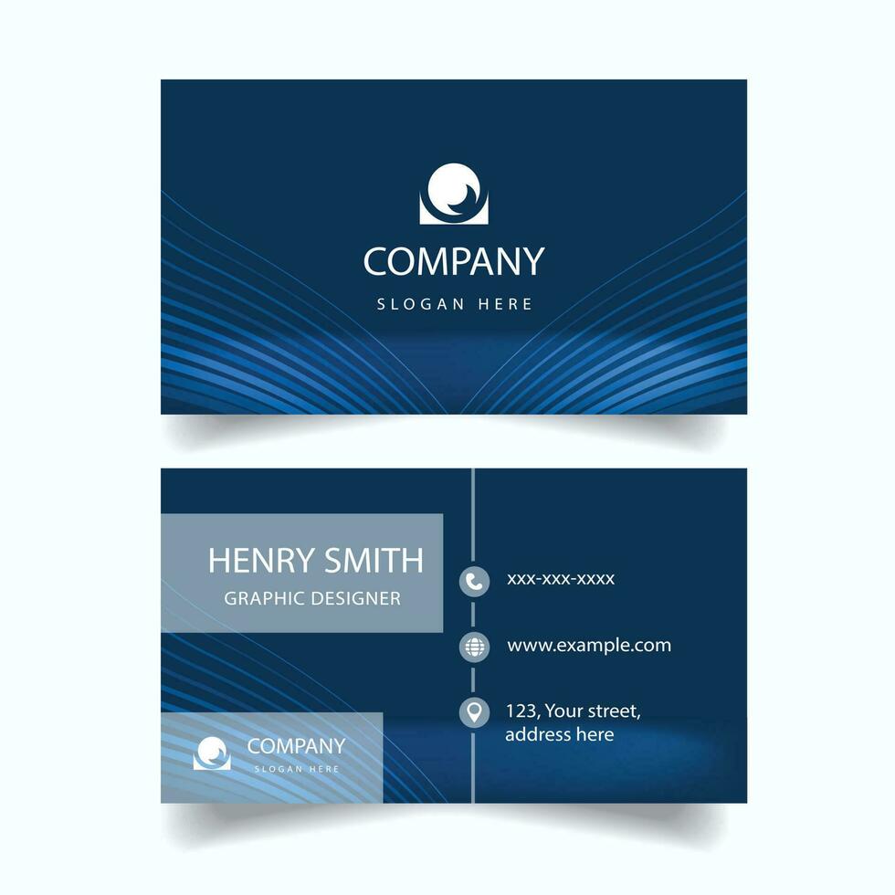 Modern Business Card Template vector