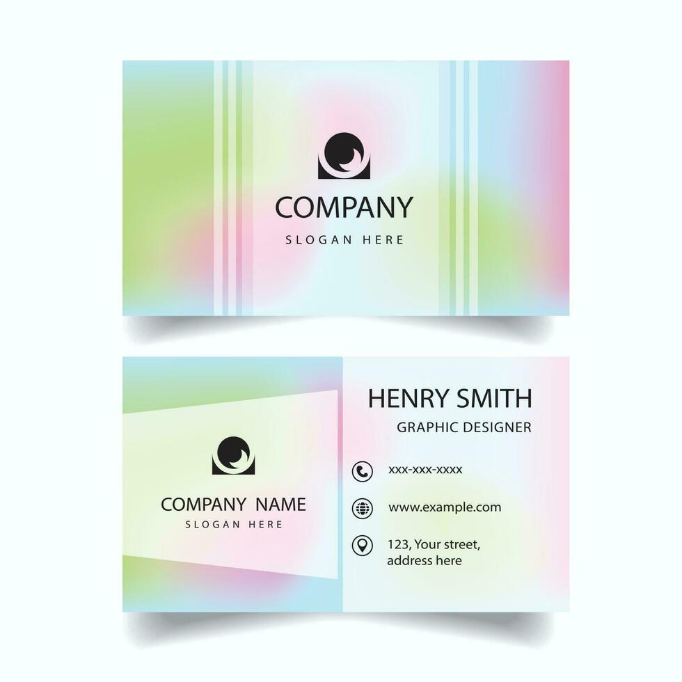 Modern Business Card Template vector