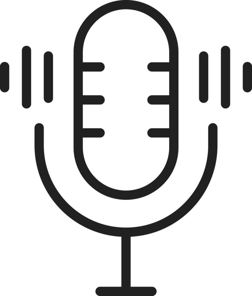 Voice Recorder icon vector image. 23934087 Vector Art at Vecteezy