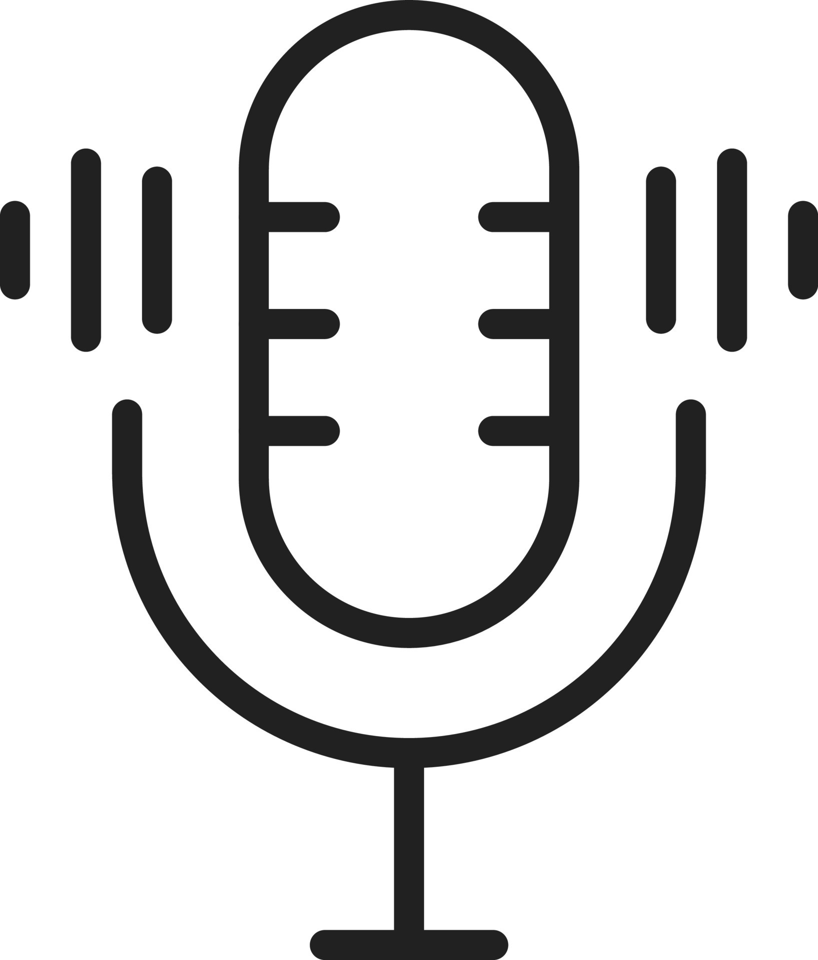 Voice Recorder icon vector image. 23934087 Vector Art at Vecteezy