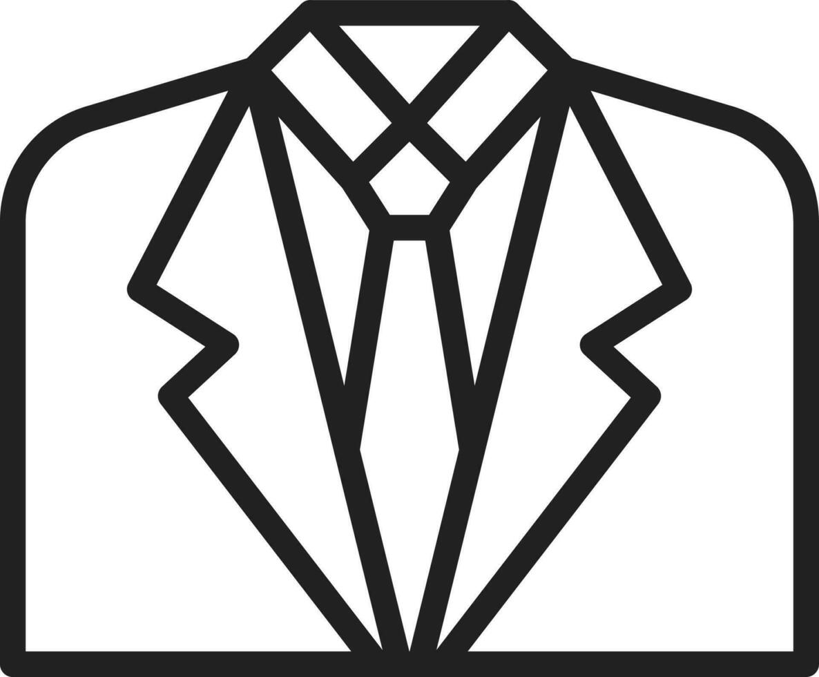 Suit icon vector image.
