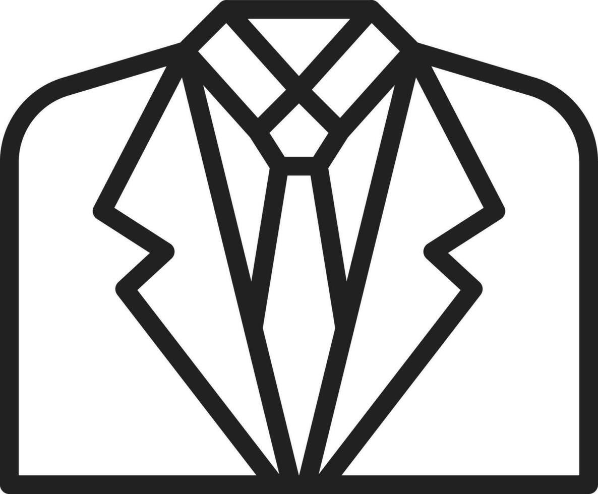 Suit icon vector image.