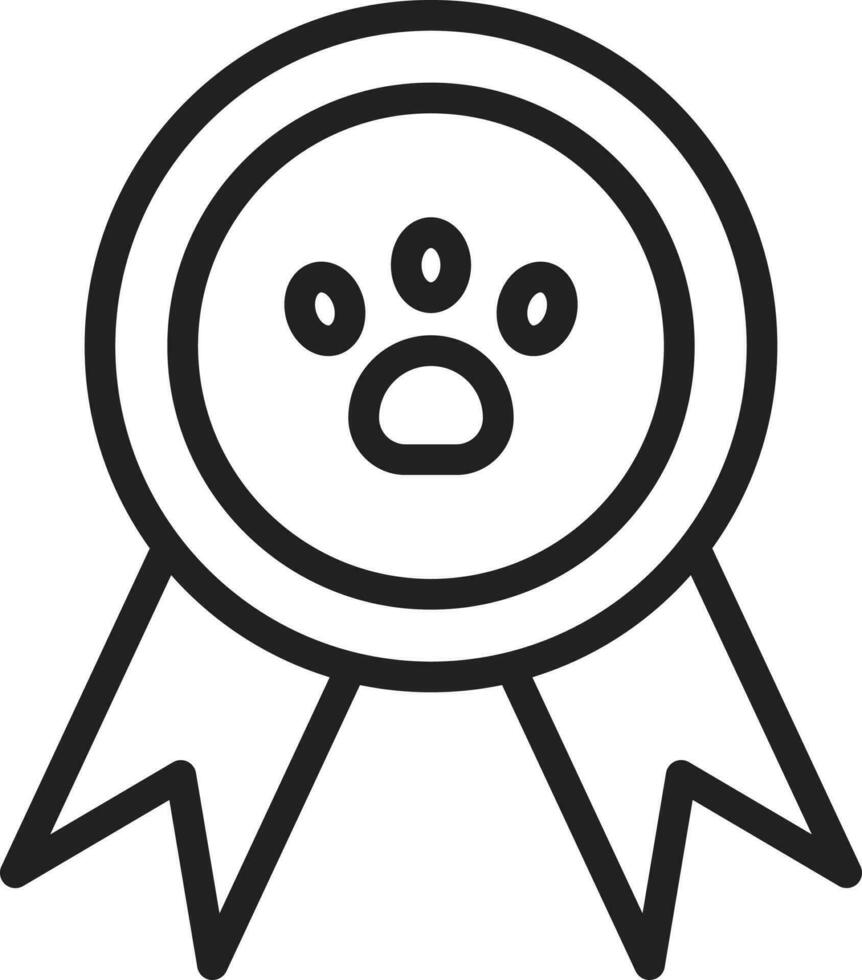 Badge icon vector image.