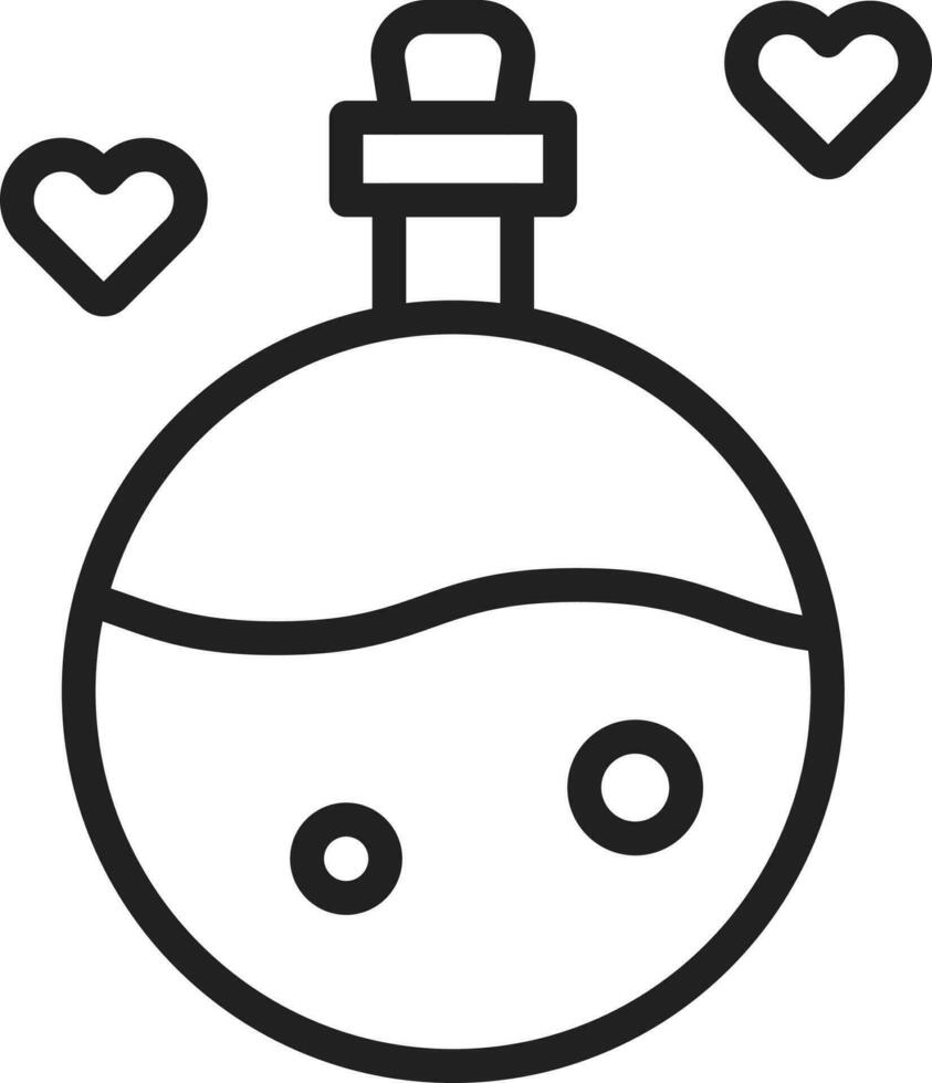 Potion icon vector image.