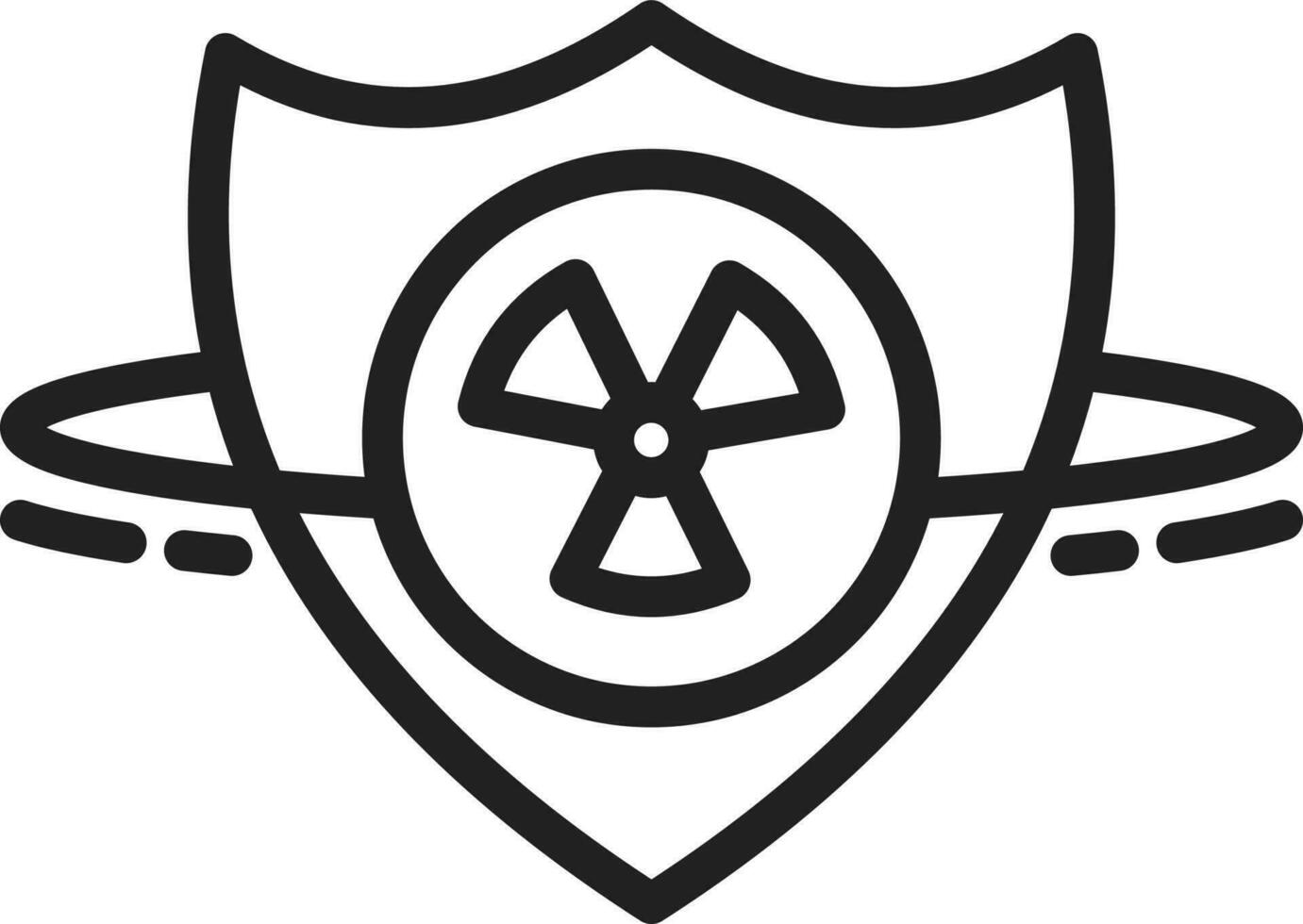 Protection icon vector image.