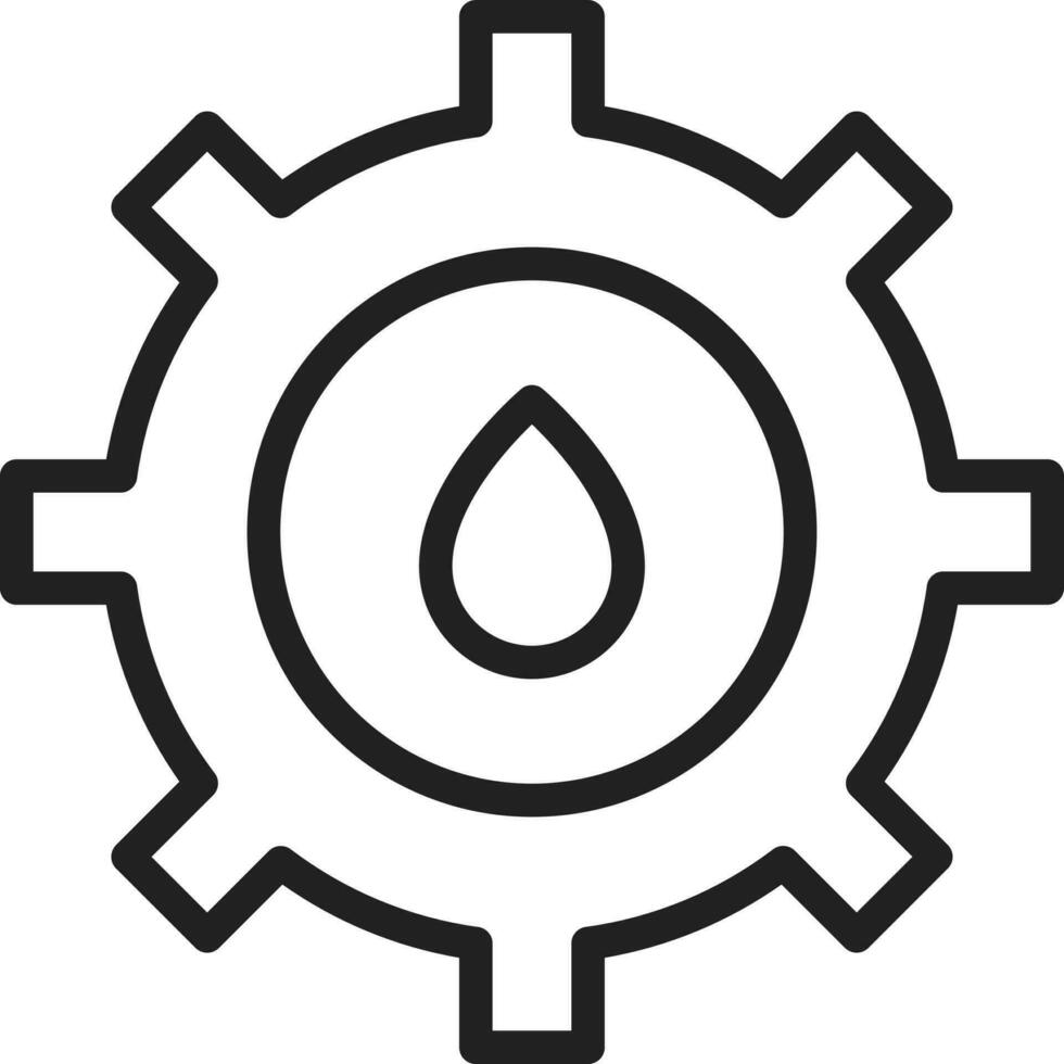 Fluid Mechanics icon vector image.