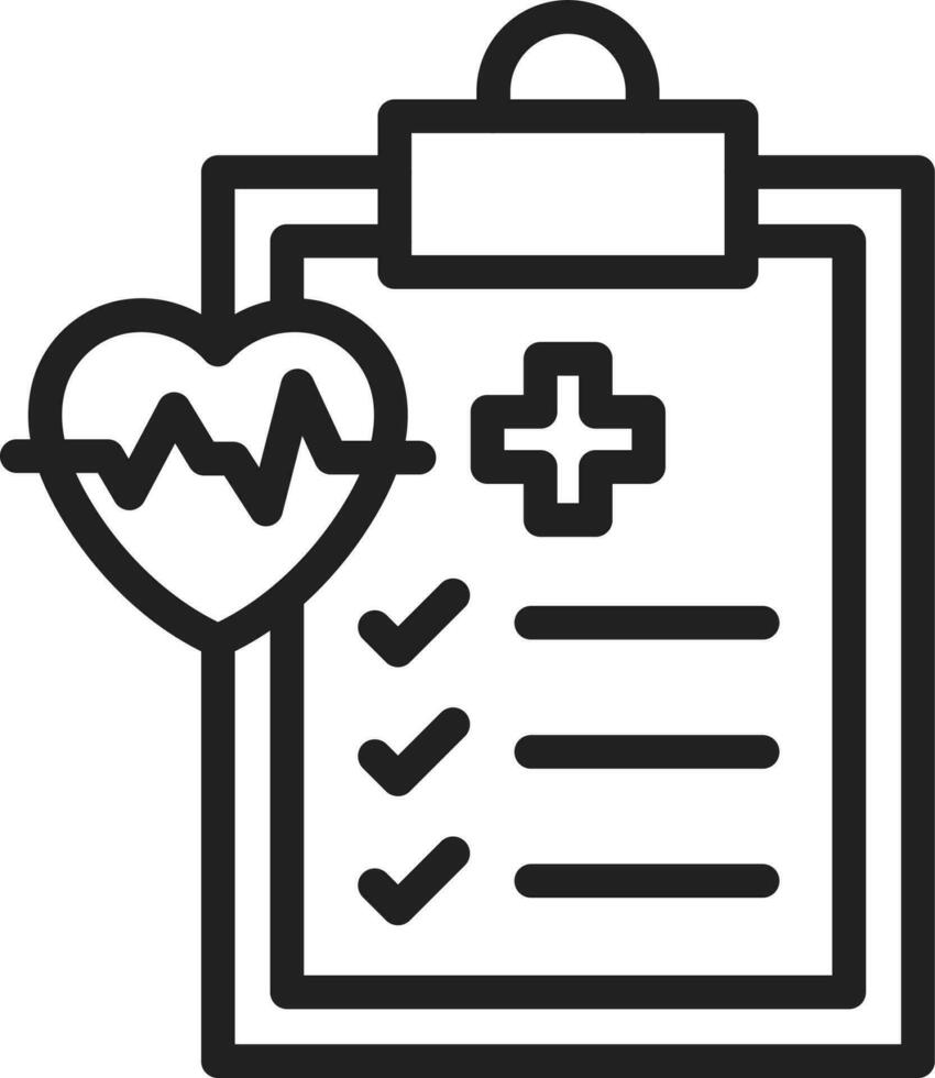 Health Checkup icon vector image.
