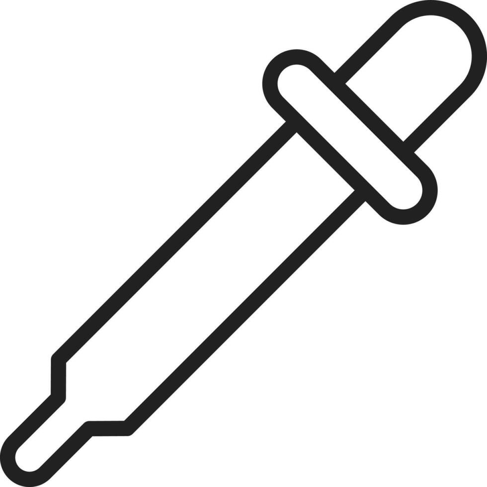 Eyedropper icon vector image.