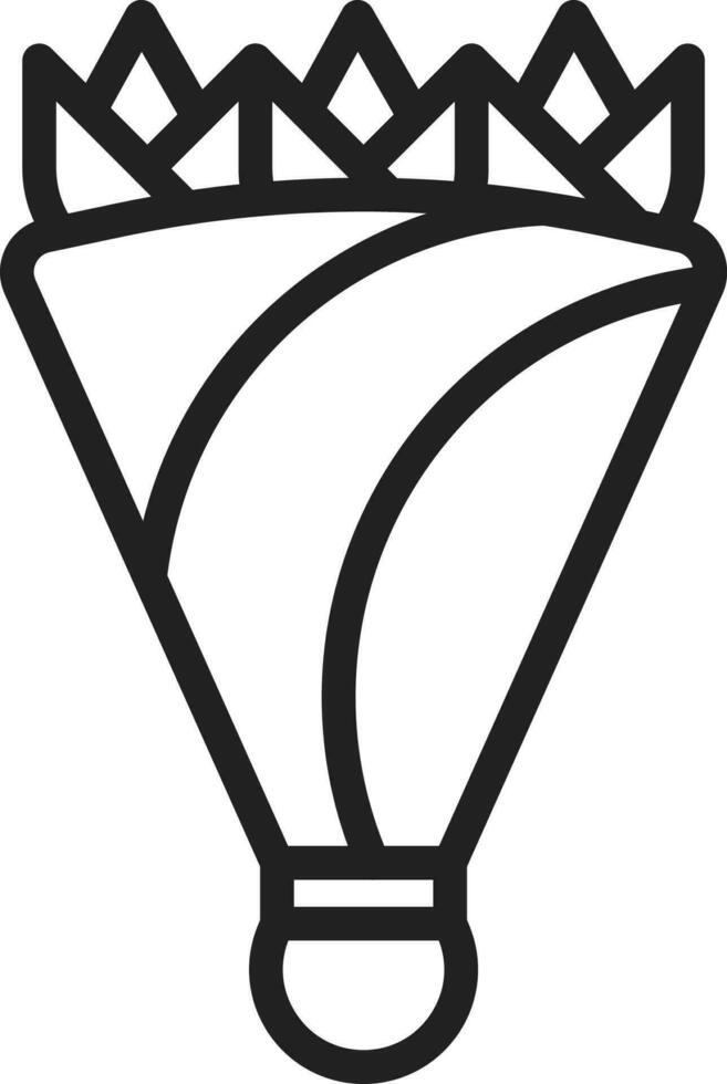 Bouquet icon vector image.
