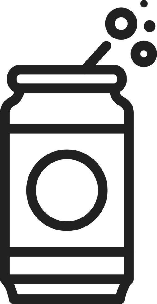 Soda icon vector image.