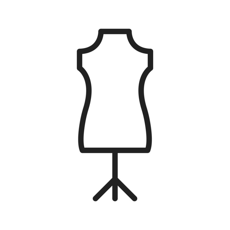 Mannequin icon vector image.