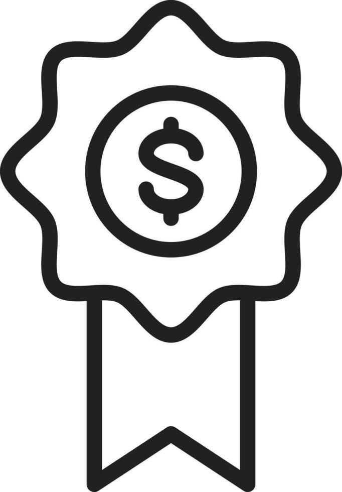 Reward icon vector image.