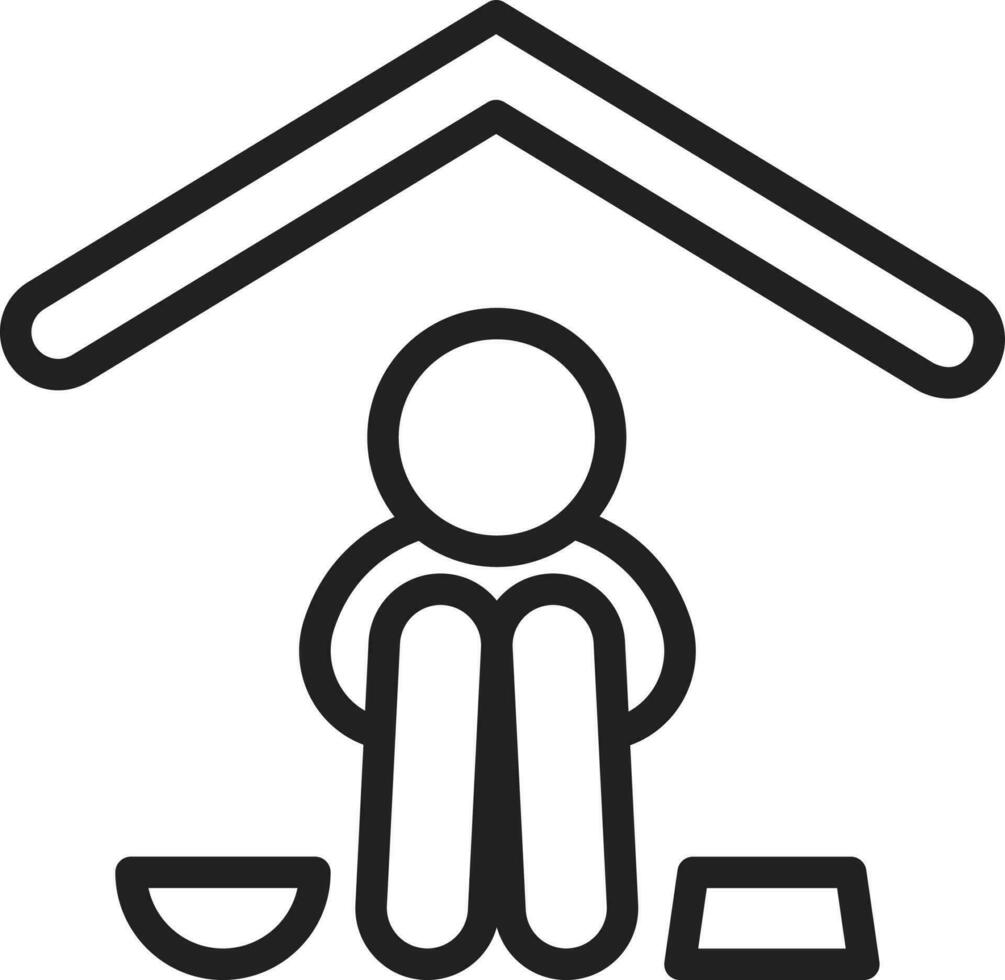 Shelter icon vector image 23934681 vector art at vecteezy