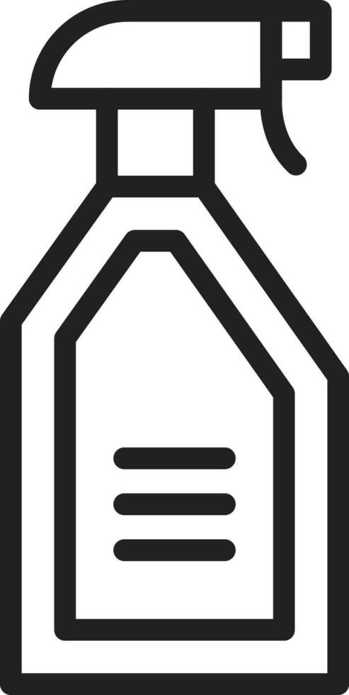 Spray Bottle icon vector image.