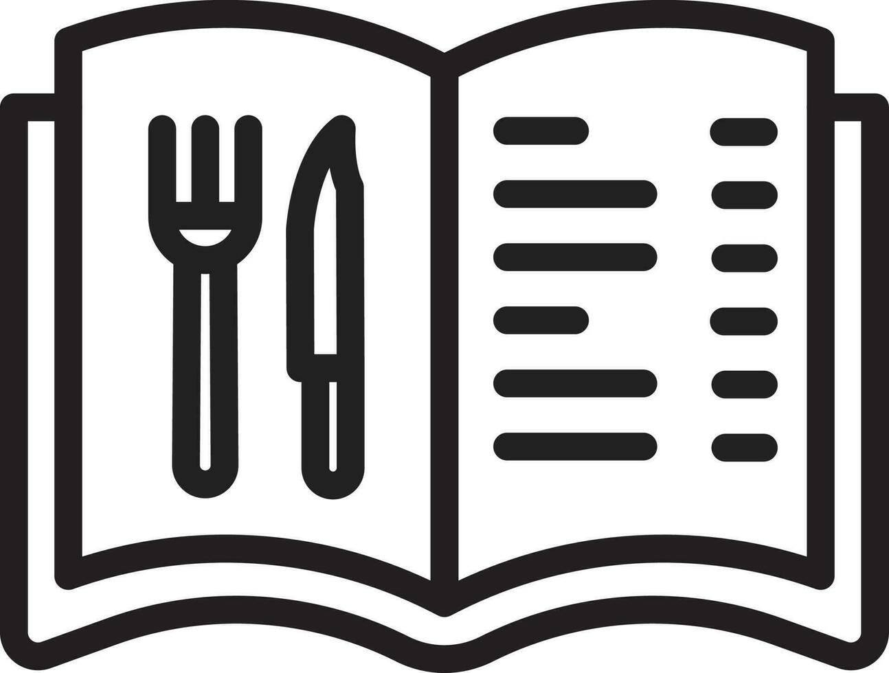 Menu icon vector image.