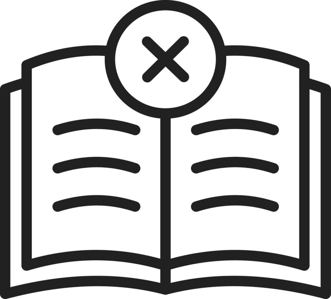 No Education icon vector image.