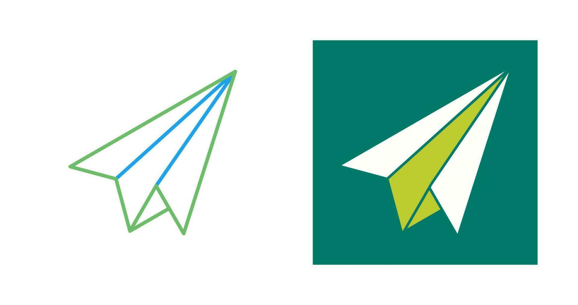 Paper Plane Vector Icon
