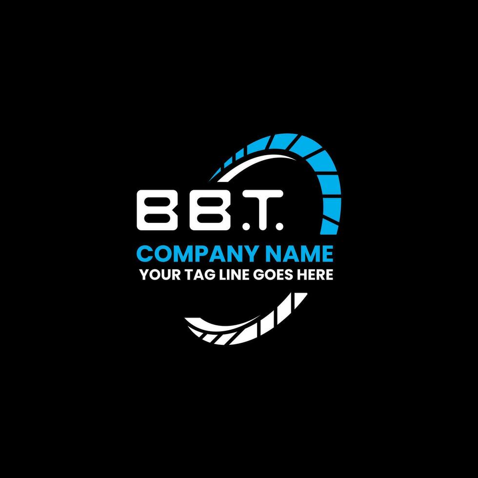 BBT letter logo creative design with vector graphic, BBT simple and