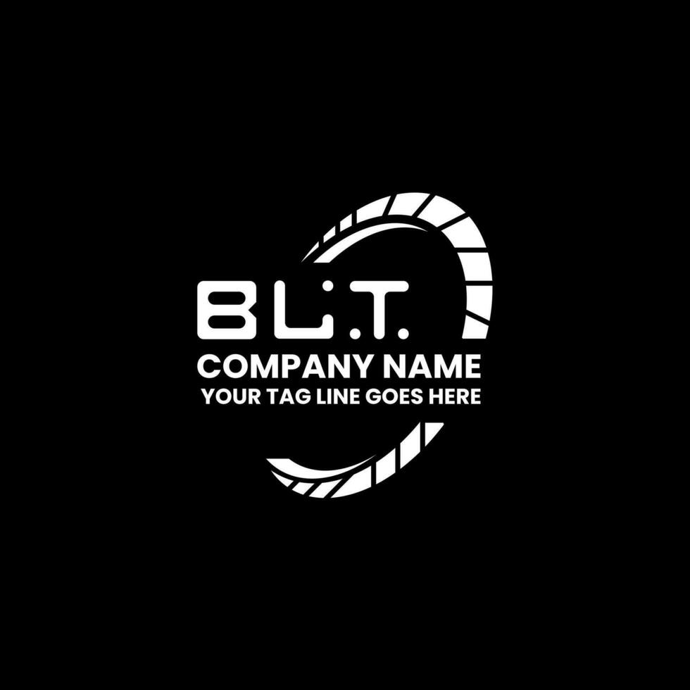 BLT letter logo creative design with vector graphic, BLT simple and modern logo. BLT luxurious alphabet design