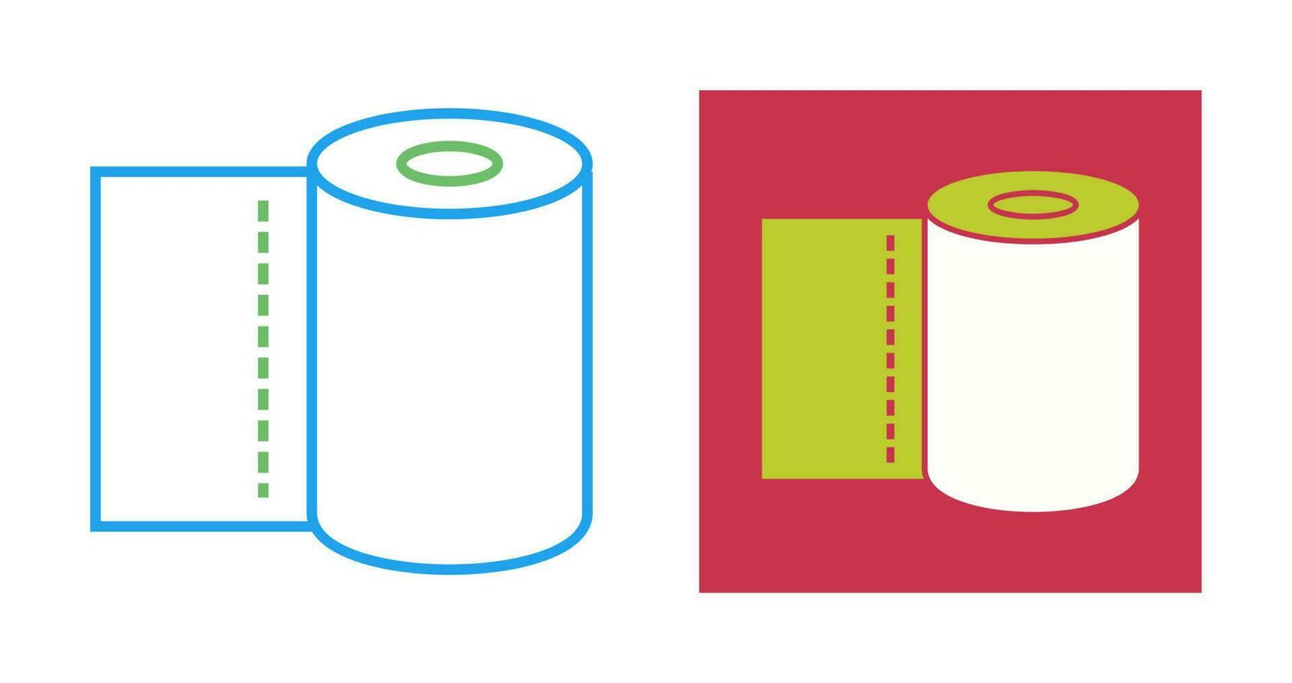 Tissue Roll Vector Icon