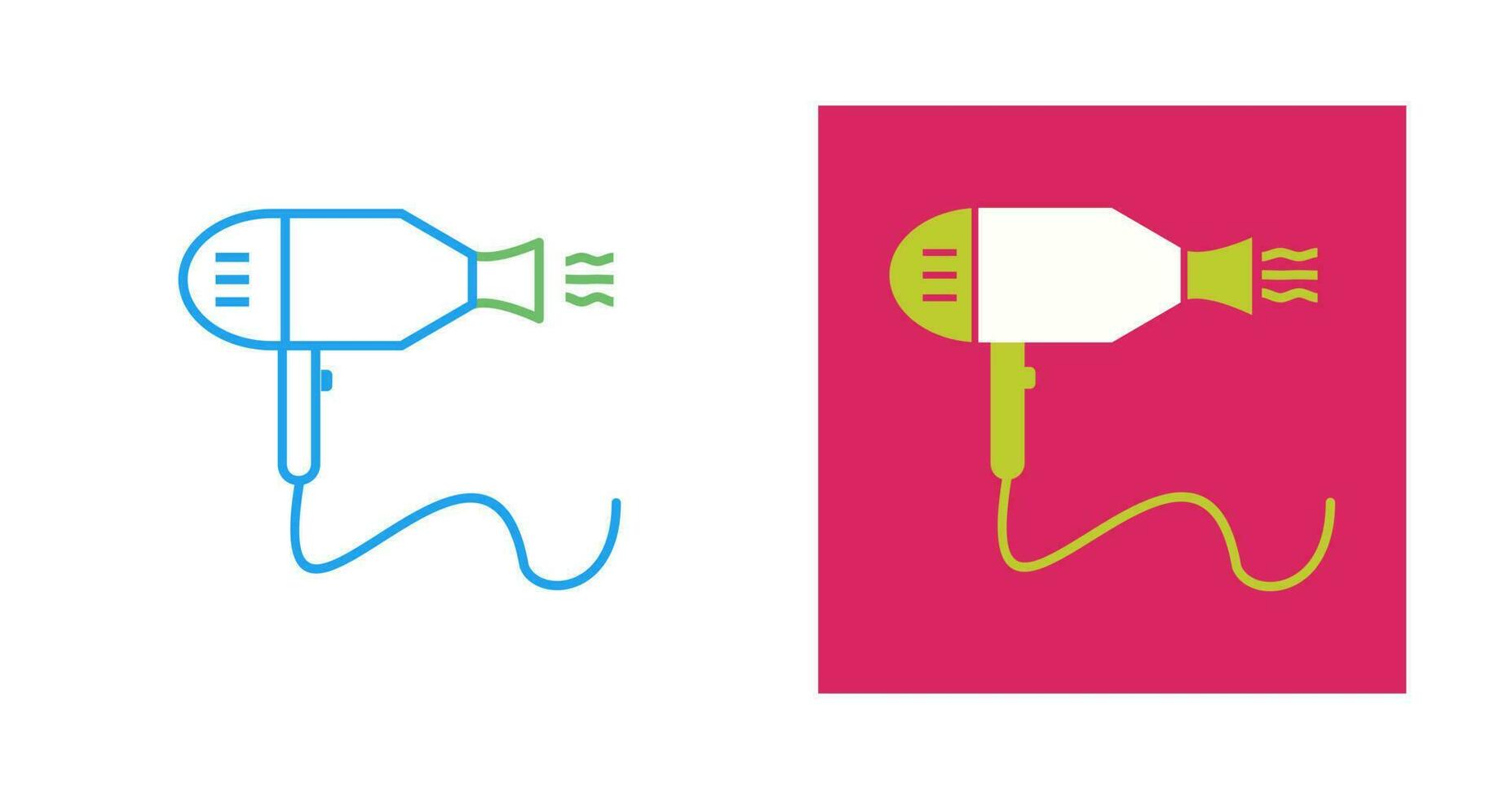 Hair Dryer Vector Icon