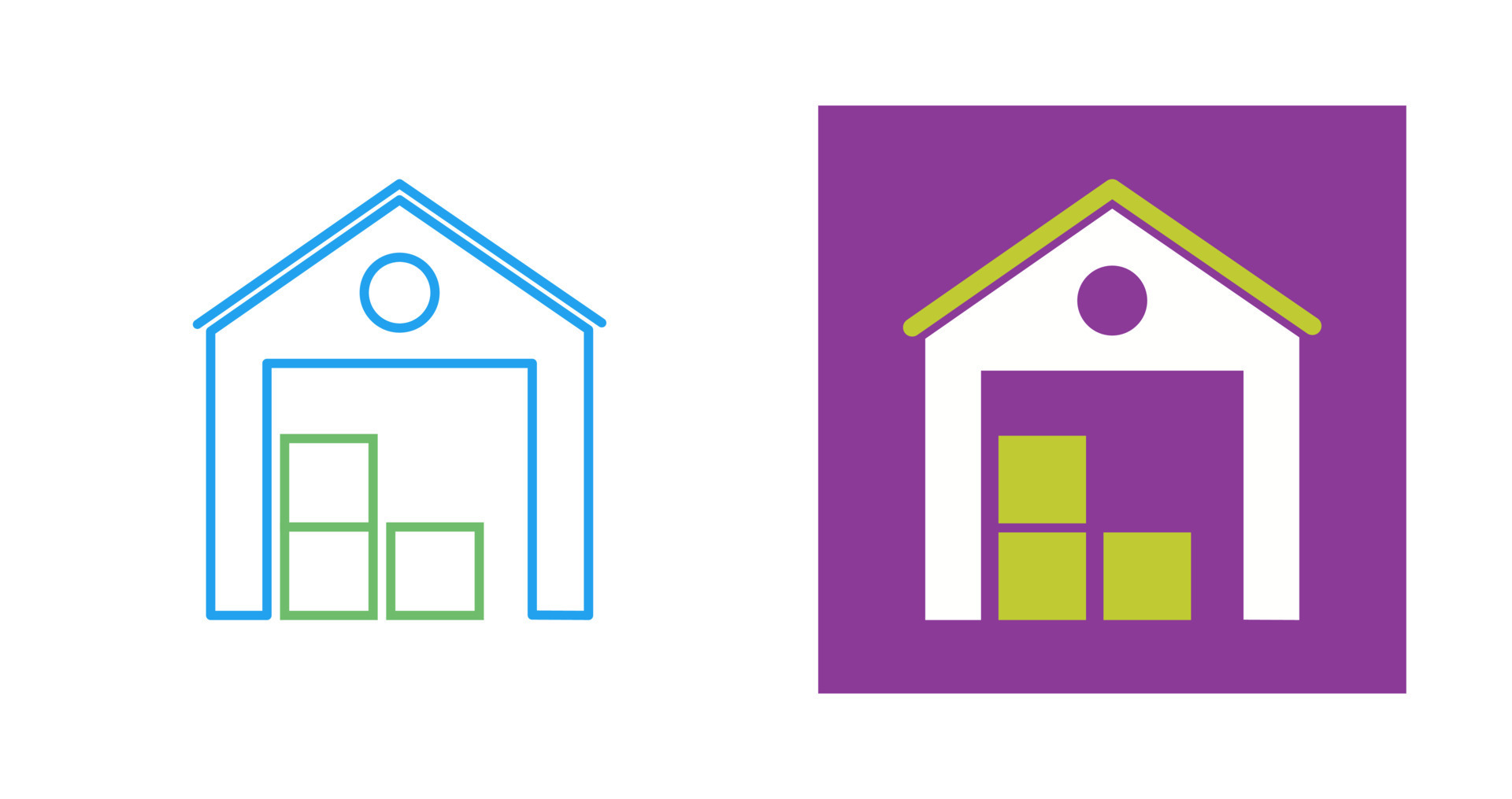 Warehouse Vector Icon 23936042 Vector Art at Vecteezy