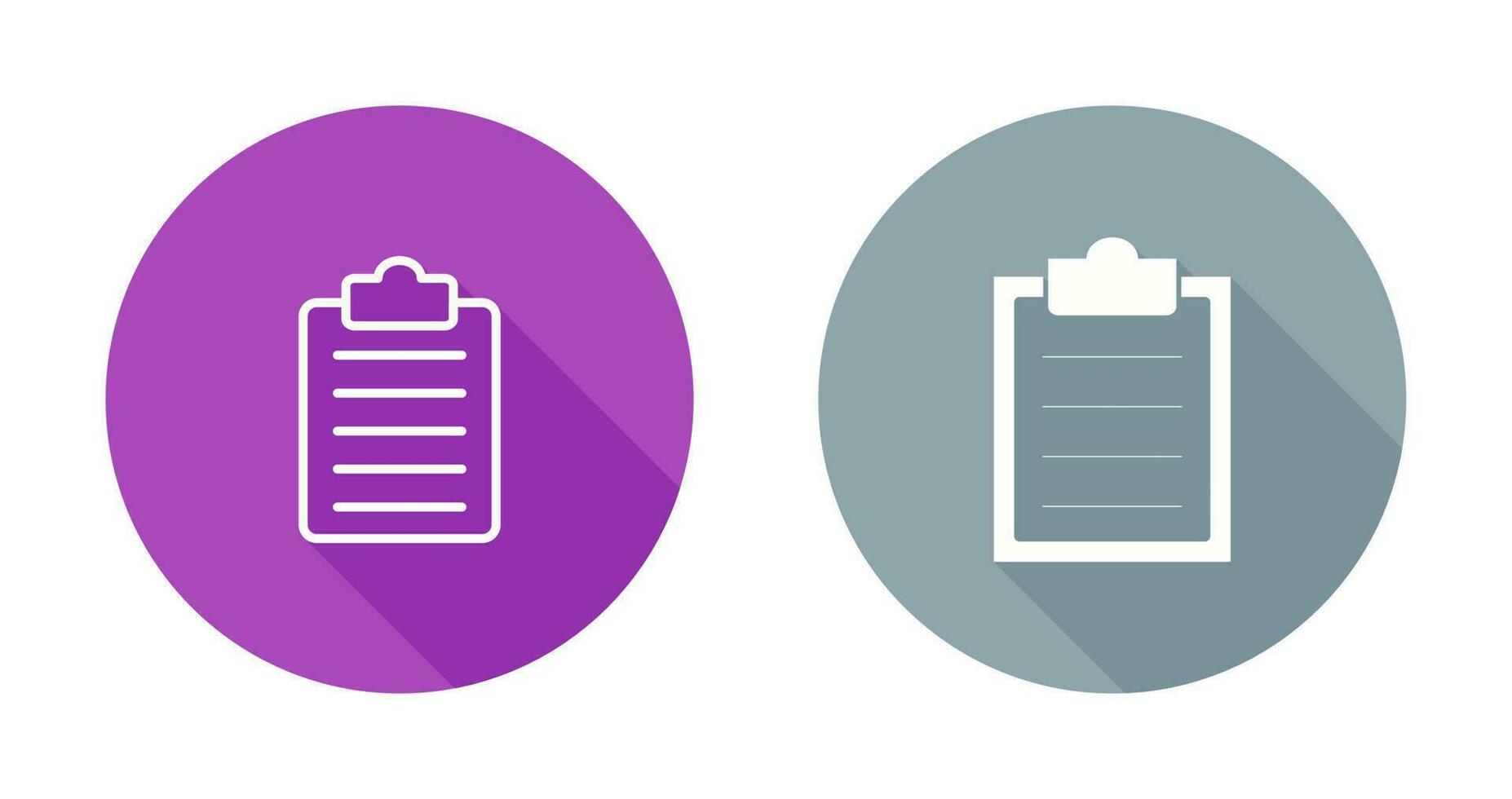 Clipboard List Vector Icon