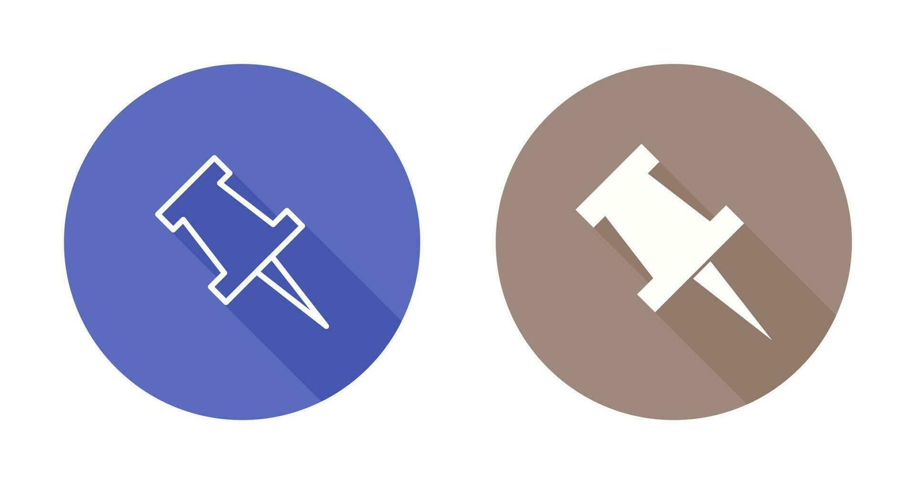 Push Pin Vector Icon