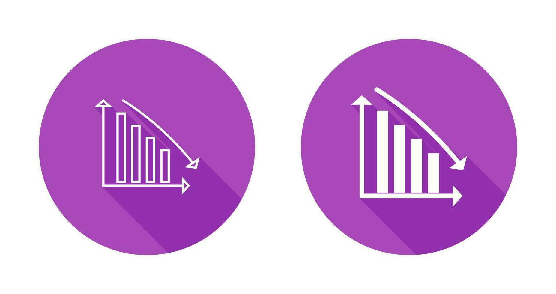 Descending bar Vector Icon
