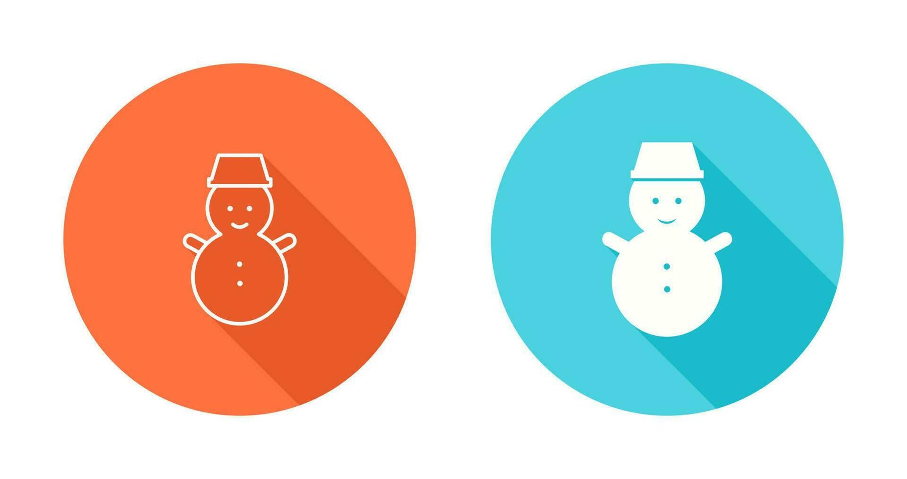 Snowman Vector Icon