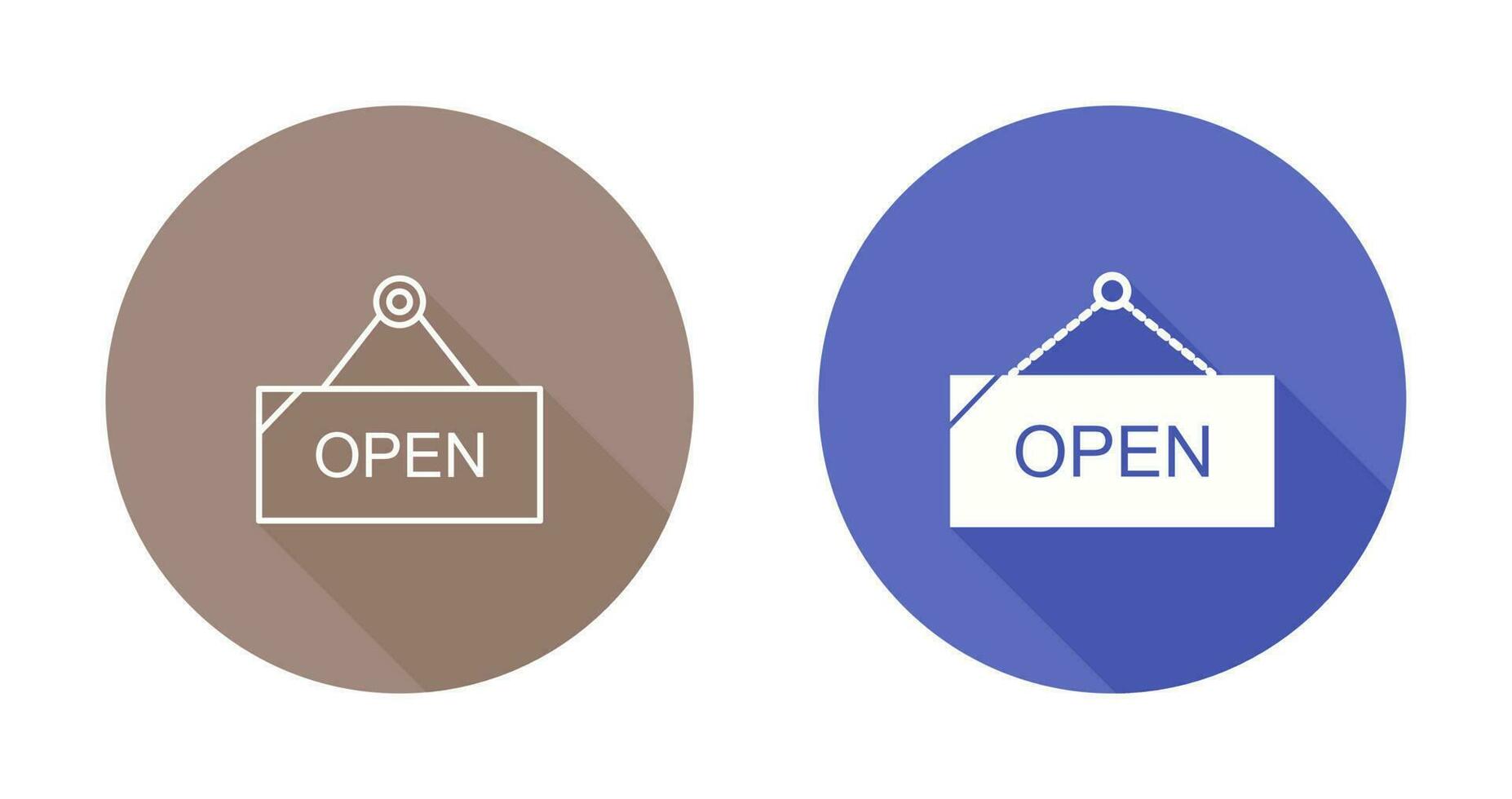 Open Tag Vector Icon