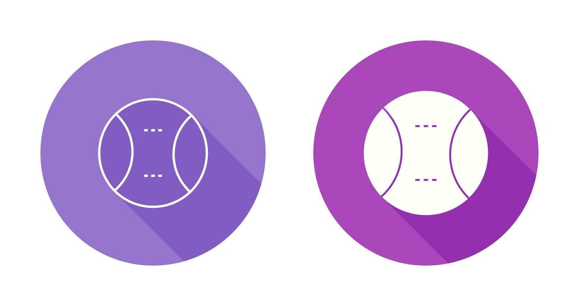 Softball Vector Icon
