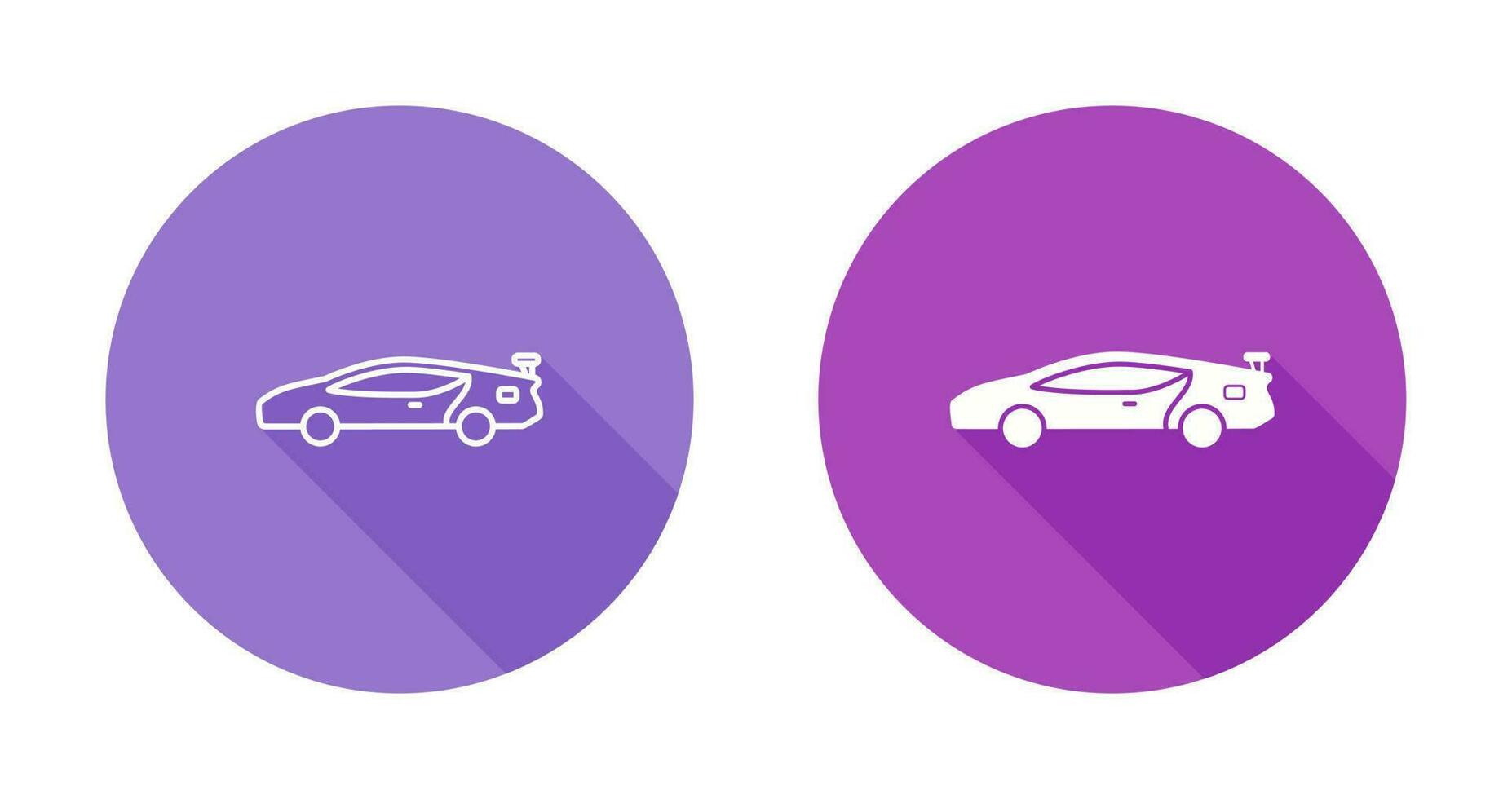 Sports Car Vector Icon